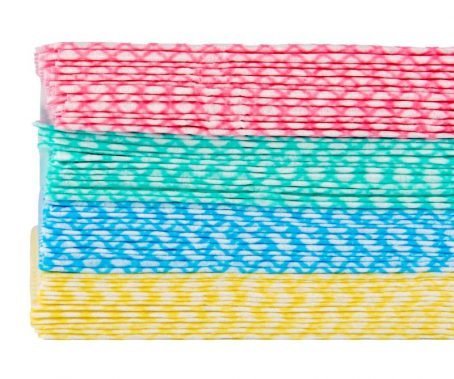 J cloths Large Multi Purpose Coloured Disposable Cleaning Cloths Mallula